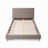 Upholstered Platform Bed No Spring Box Needed, Easy Assembly-Queen