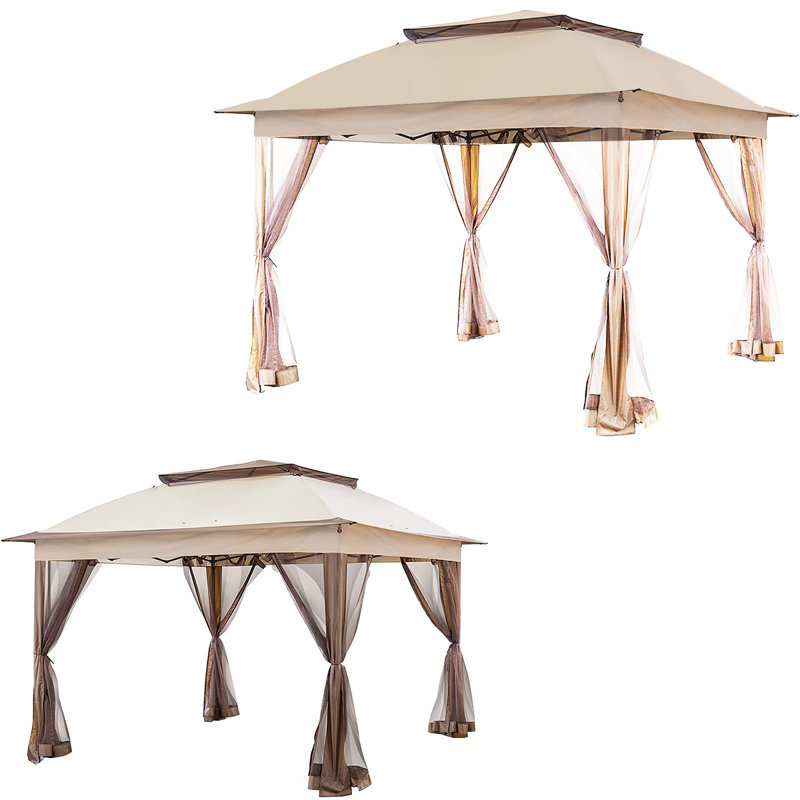 Auvent de remplacement pour abri de jardin instantané 11 po x 11 po Riplock 350