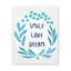 Smile Love Dream - Wrapped Canvas Print-1590192378
