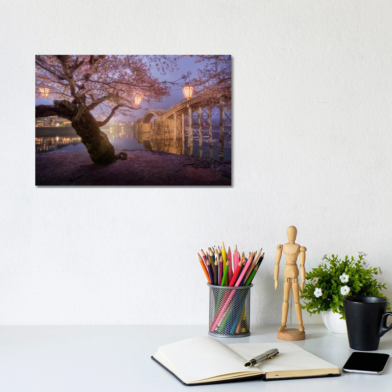 Spring In Japan V by Daniel Kordan - Wrapped Canvas Print, 20.32 cm H x 30.48 cm W
