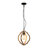 12.62" 1 - Light Lantern Geometric Chandelier
