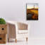 «At First Light» par Danny Head, art mural sur toile, 18 po x 26 po