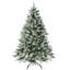 Medium Flocked Angel Pine Artificial Christmas Tree - Unlit-375441330