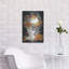 Art mural en métal luxueux «Fall Bucket with Chickadee» par Deb Strain, 16 po x 24 po