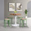 Tabouret rond en plastique empilable Alysoun-809252012