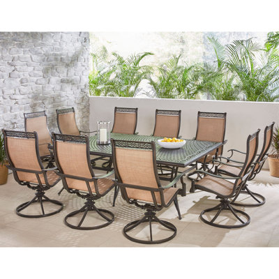 Alejandria 11 Piece Dining Set