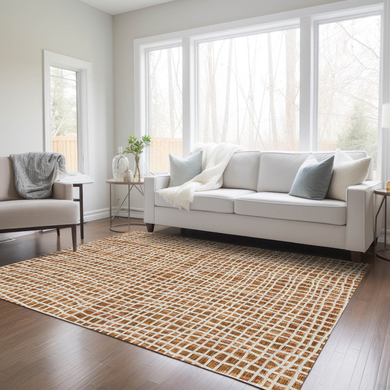  Tapis d'entrée / extérieur antidérapant Finck, Rectangle 10 pi x 14 pi