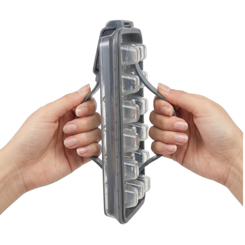 Zyliss Press & Pull 2 Piece Ice Cube Tray Set