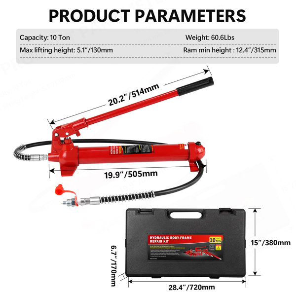 Dimensions du produit