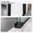 Frameless Double Sliding Shower Door-123847726
