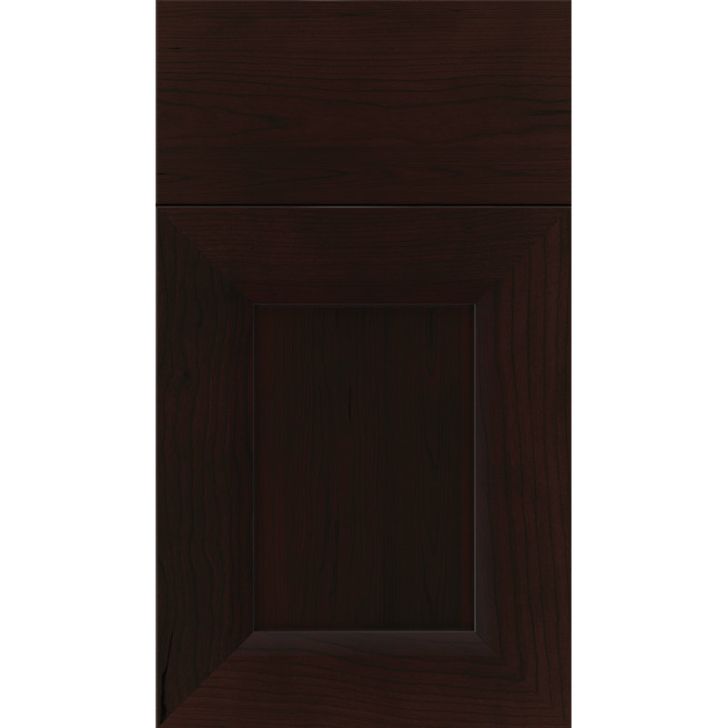 Dwelling Full Access Riverbend Door Sample, Alder, Thunder w/ Pewter Glaze