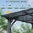 Aluminum Pergola with Canopy-114603191