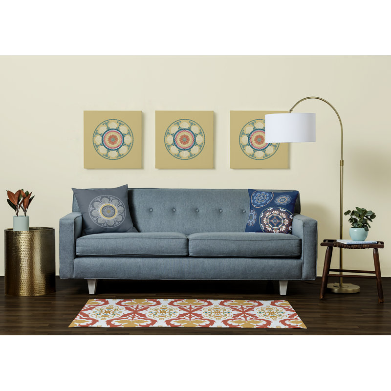 Tapis en chenille doux 107_Bombay, Rectangle 4 pi x 6 pi