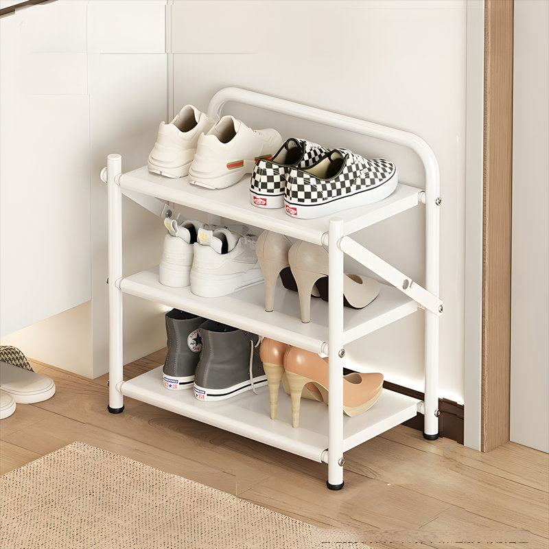 Pull-Out Shoe Rack - Foldable Dust-Proof Shoe Storage Shelf With Easy Assembly
