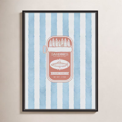 Salty Sardines Print by Marcus Prime