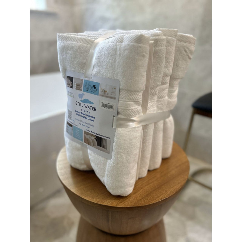 Serviettes de bain Premium Zero Twist, 12