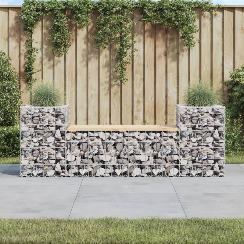 Churchville Solid Wood Outdoor Bench, White