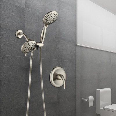 Système de douche complet avec valve brute