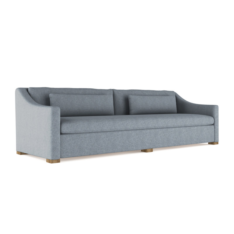 Canapé Crosby, H 32,5 po x l 120 po x P 38 po, Naturel, Brume moelleuse en velours