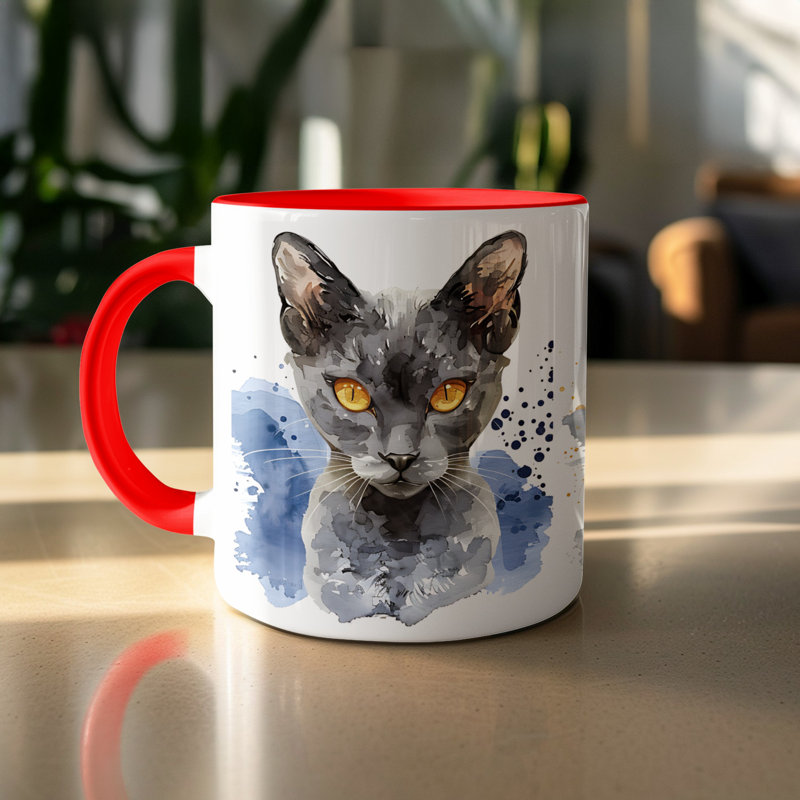 Mug, 1, Red
