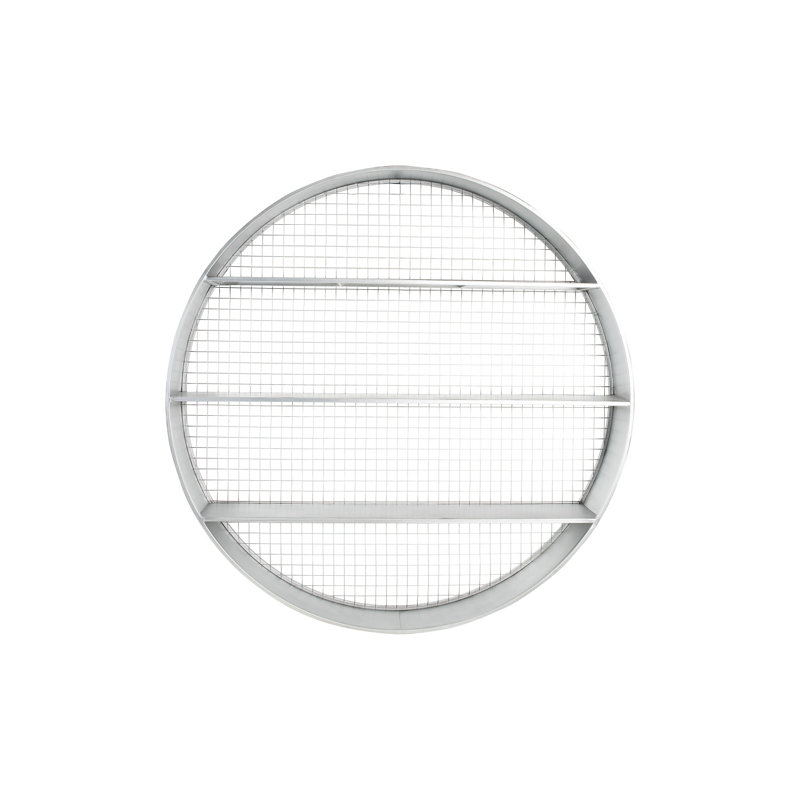 Eugune 3 Piece Circle Metal Accent Shelf, Silver