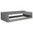 Twin XL Size Upholstery Daybed And Side Storage Pocket,Gray-183923162