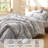 Bedsure Bed in a Bag - Reversible Flroal & Plant Pattern Printed with Comforters, Sheets, Pillowcases & Shams-110389572