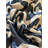 Eberta Black/Beige Jaguar Cowhide Rug