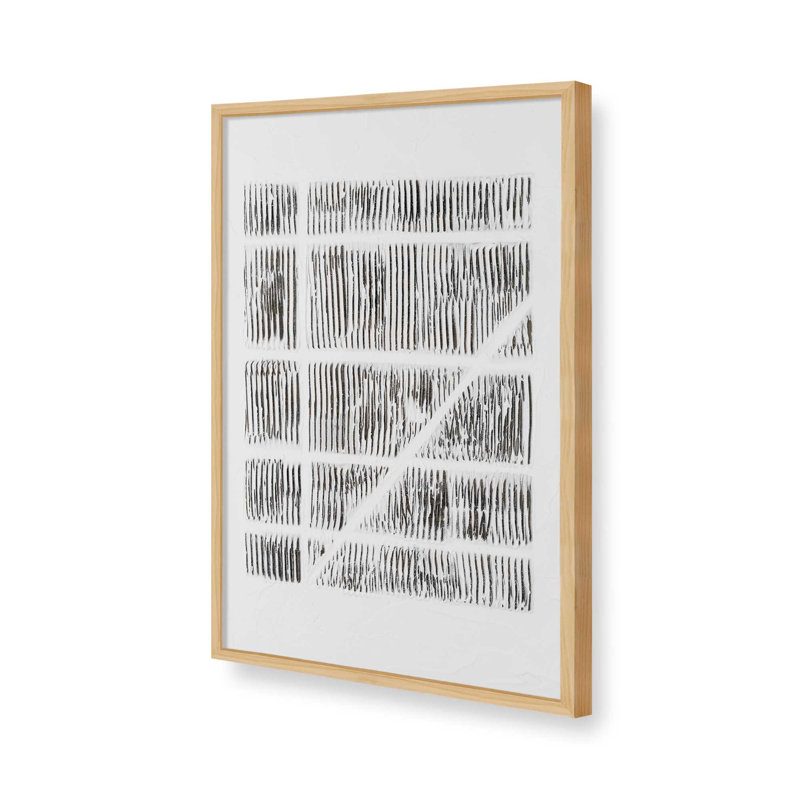 Reproduction d'art «Freehold domaine II» par Michael Willett, Tanné, Impression sur cadre ouvert sans papier mat