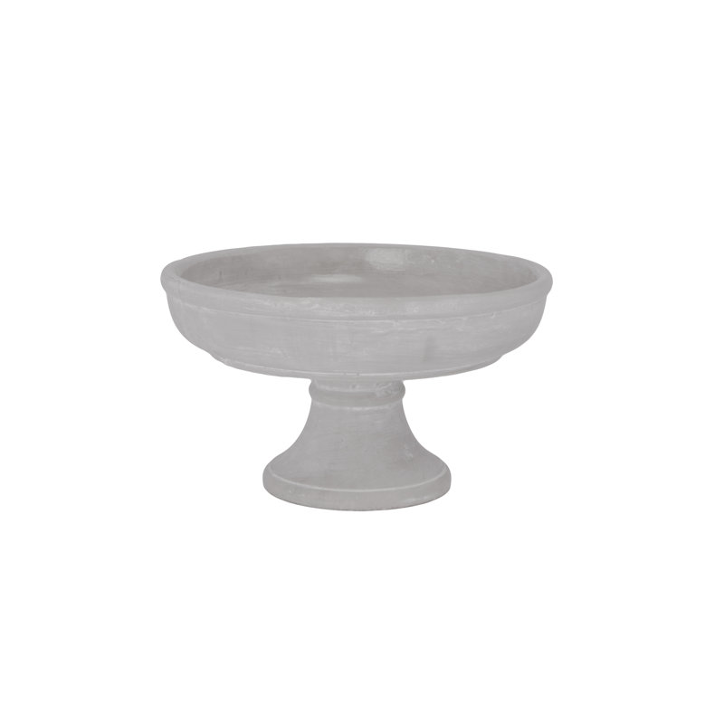 Ciment compote bol finition béton gris