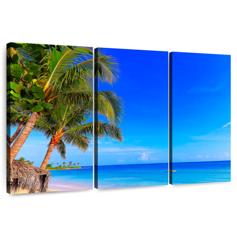 Gillard Montego Beach Scenery, 48" H x 74" W