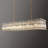 10-light Dimmable Kitchen Square / Rectangle Chandelier with Crystal Accents (Bulbs Included)-1247361214