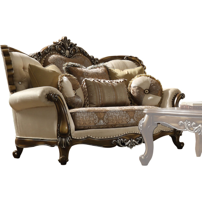 Causeuse en cuir 75 po