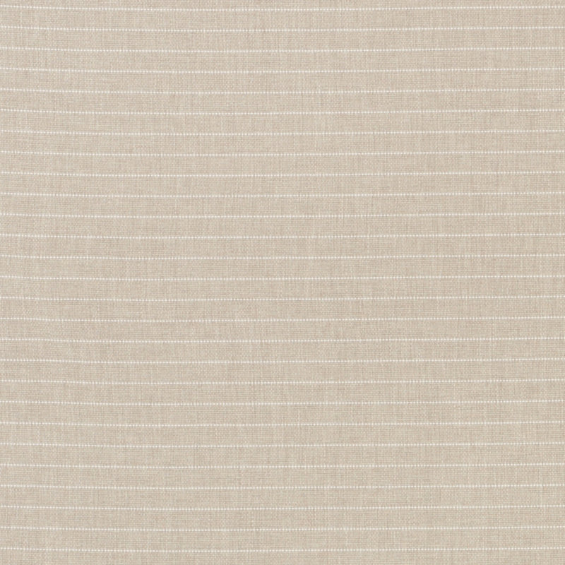Tissu intérieur / extérieur à rayures Manning, Blanc / Naturel