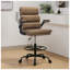 Tacony Drafting Chair Tall Office Chair With Adjustable Footrest Ring-1639674465