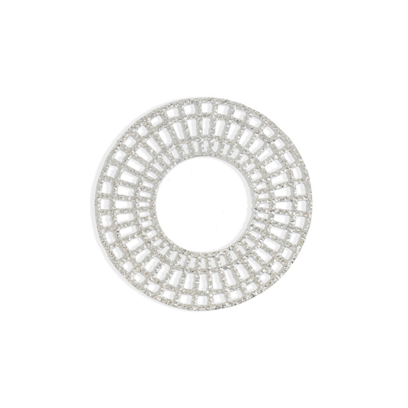 Plat de service Celestial Lattice Platinum, Argent argent