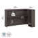 Bar d'angle avec tablettes Studio C 72W