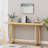 Stylish Console Table For Multiple Spaces, Ideal As Entryway, Sofa Or Display Table With Sturdy Construction