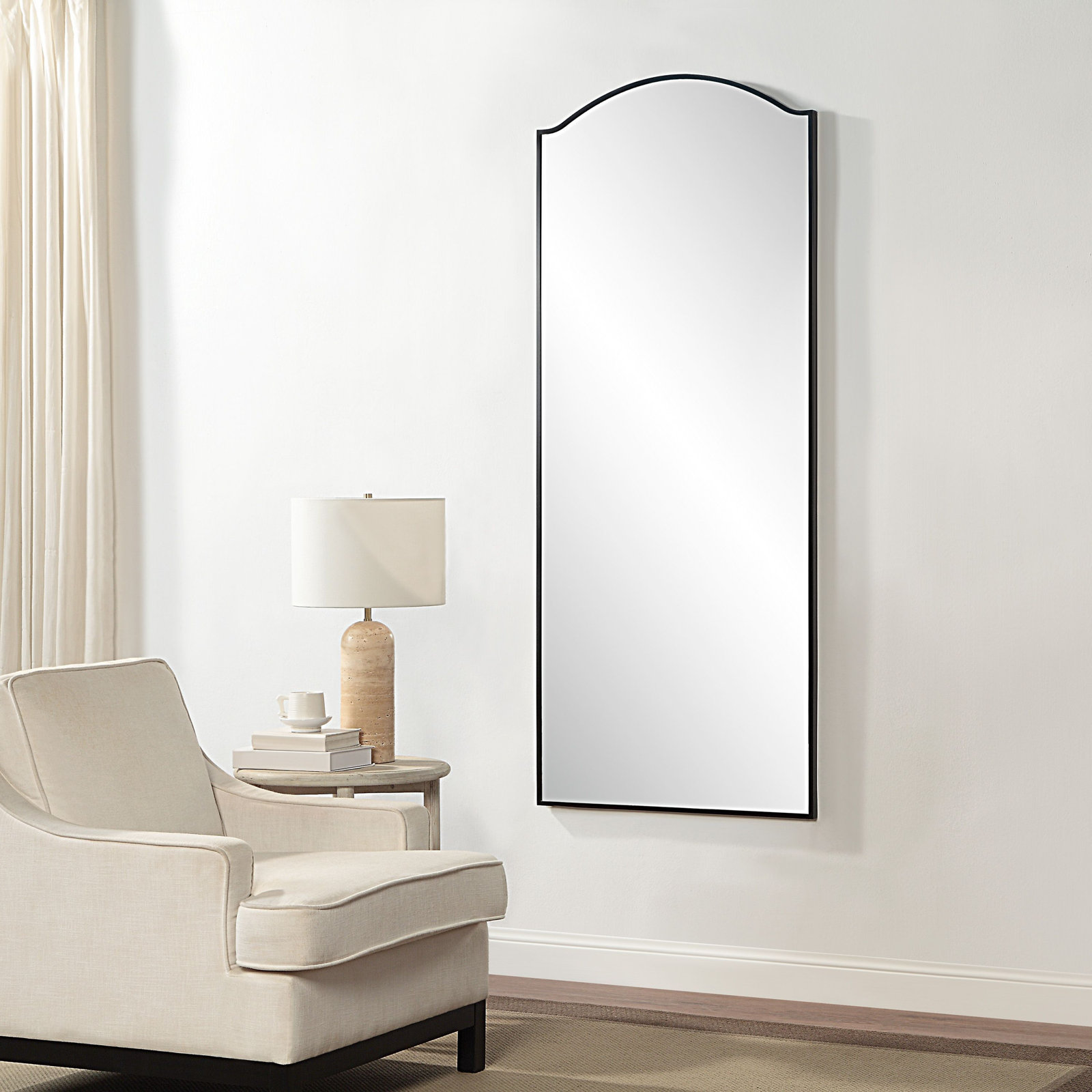 30" Iron Accent Mirror