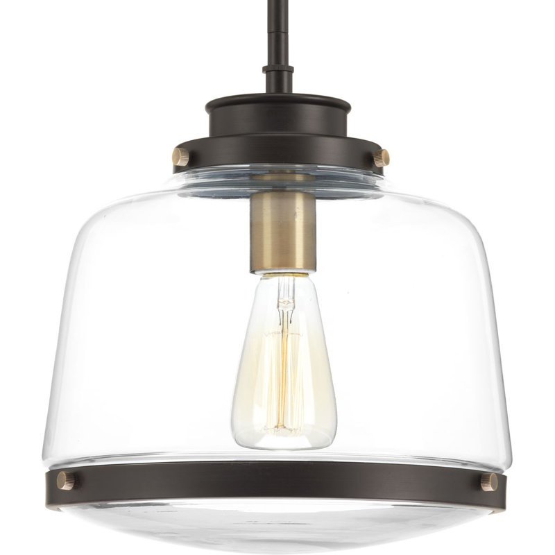 Lupe 1 - Light Single Pendant, Antique Bronze