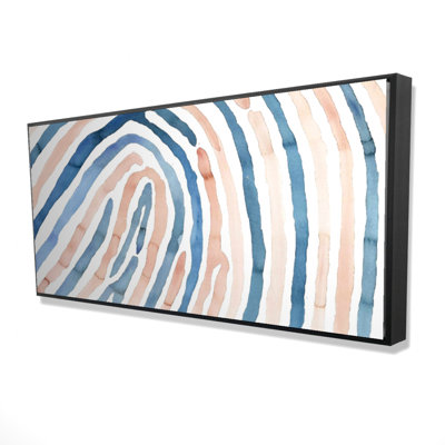 Fingerprint Print On Canvas