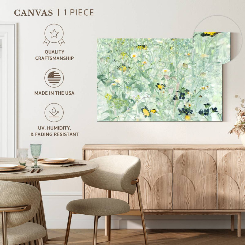 Harnek fleurs délicates II, H 8 po x l 12 po