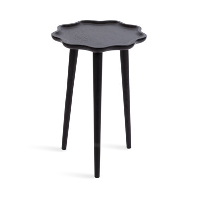 Kalid Solid Wood Top End Table