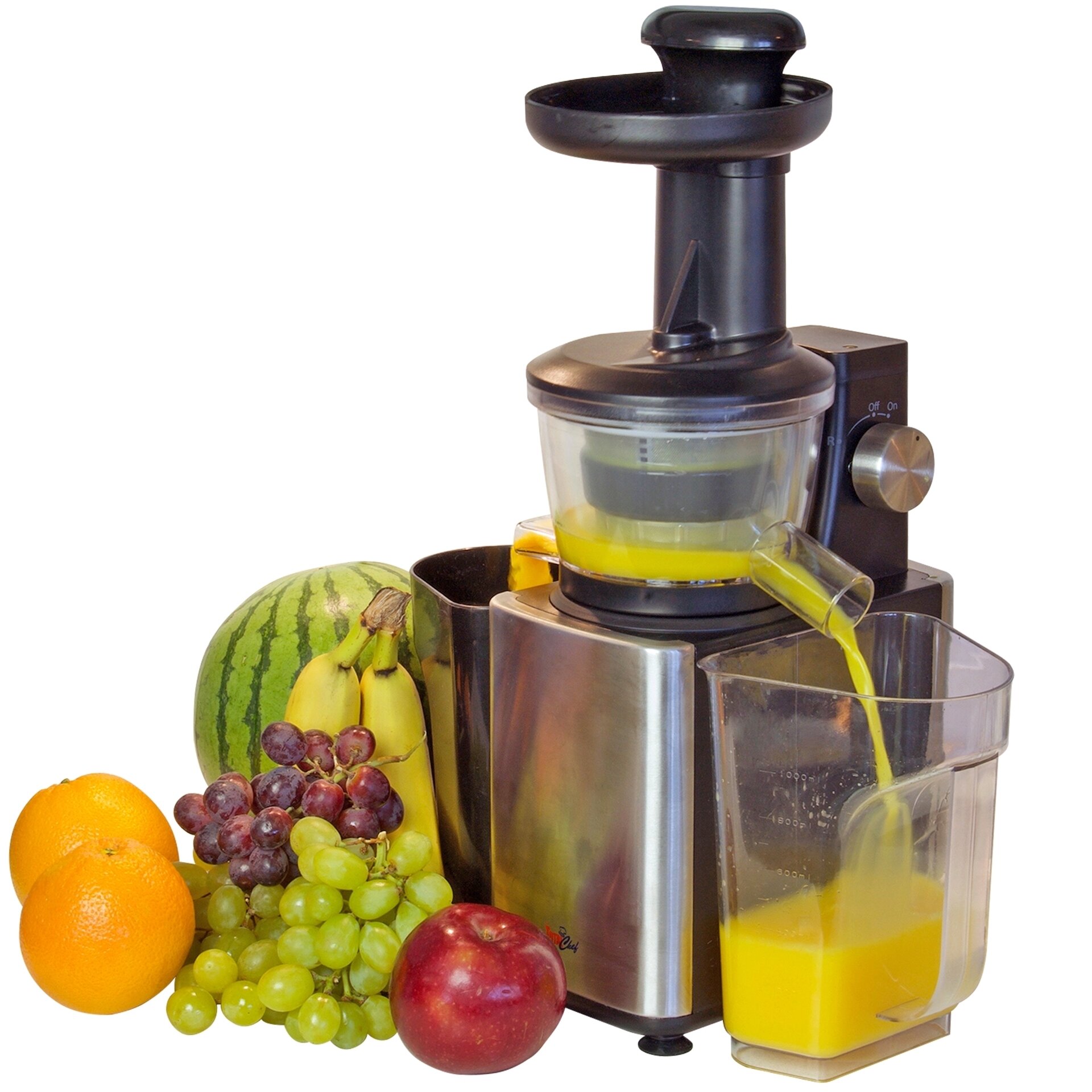 BLACK+DECKER Fruit and Vegetable Juice Extractor with Space Saving