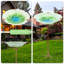 Bain d'oiseaux Ontario Flower Design