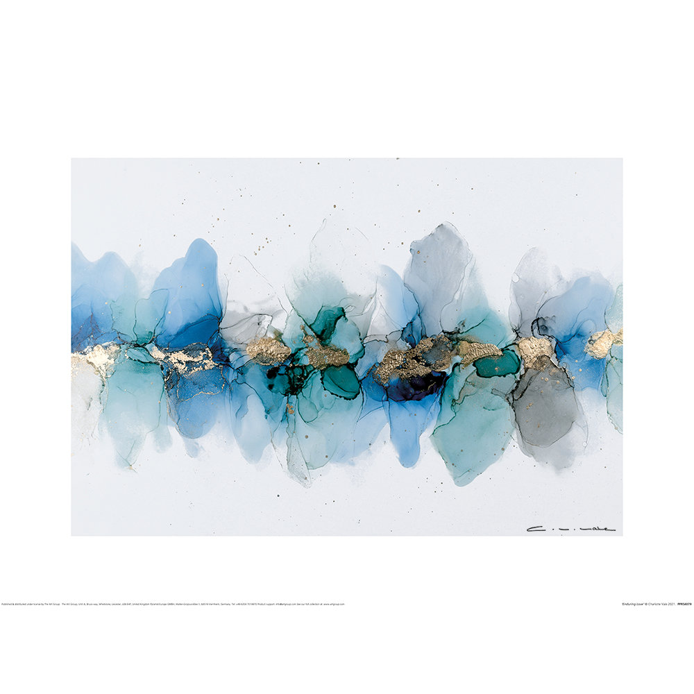 Enduring Love by Charlotte Vale - Unframed Painting on Paper
