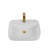 Stylish White Ceramic Countertop Basin - For Daily Bathroom Use White, With A Compact Design