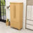 Elegant Wood Storage Cabinet - Adjustable Shelves, Quiet Hinges-694184071