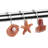 Plastic Shower Curtain Hook