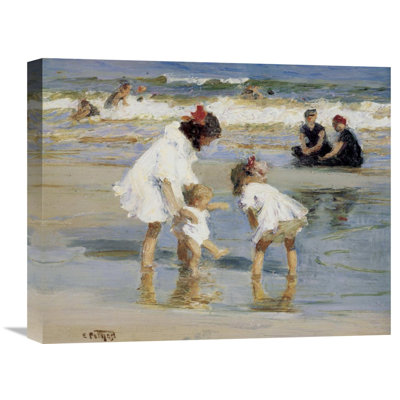 " Children Playing at the Seashore " Print